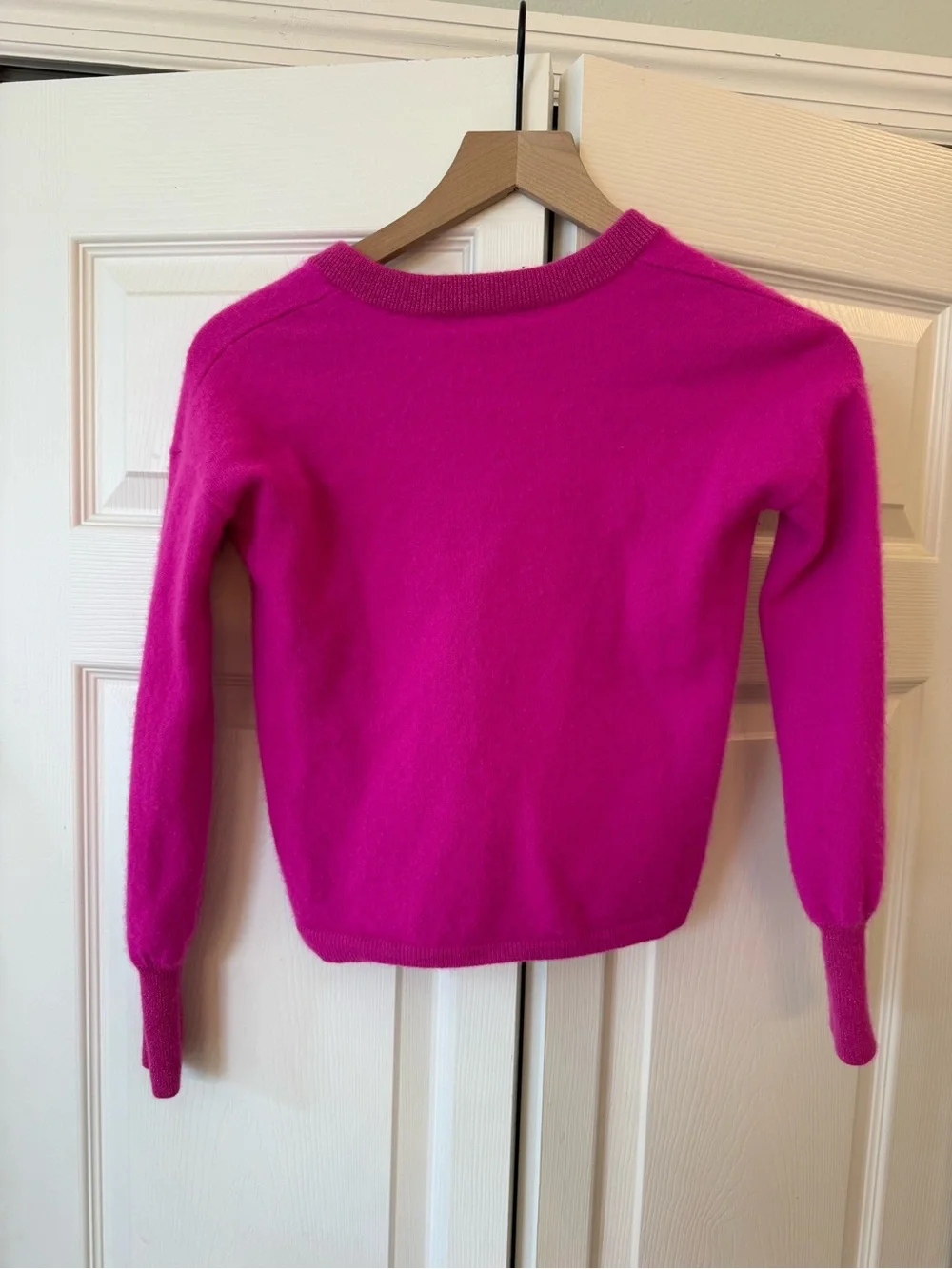 Lilly Pulitzer Jasmina Cashmere Sweater Bougainvillea Pink Size XS